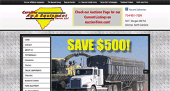 Desktop Screenshot of carolinaagequipment.com